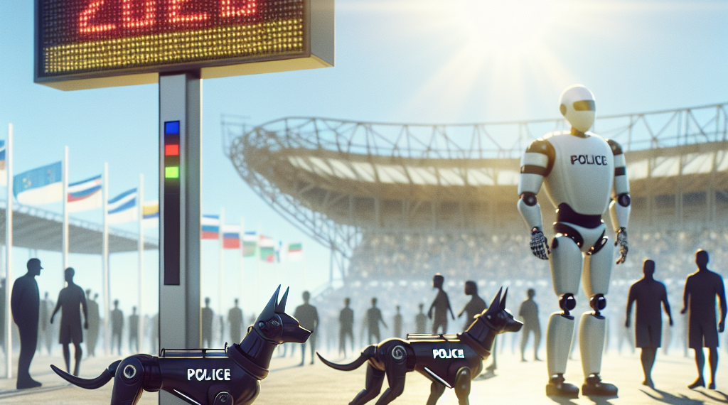 Perros robot apoyarán a policías durante el Mundial 2026
