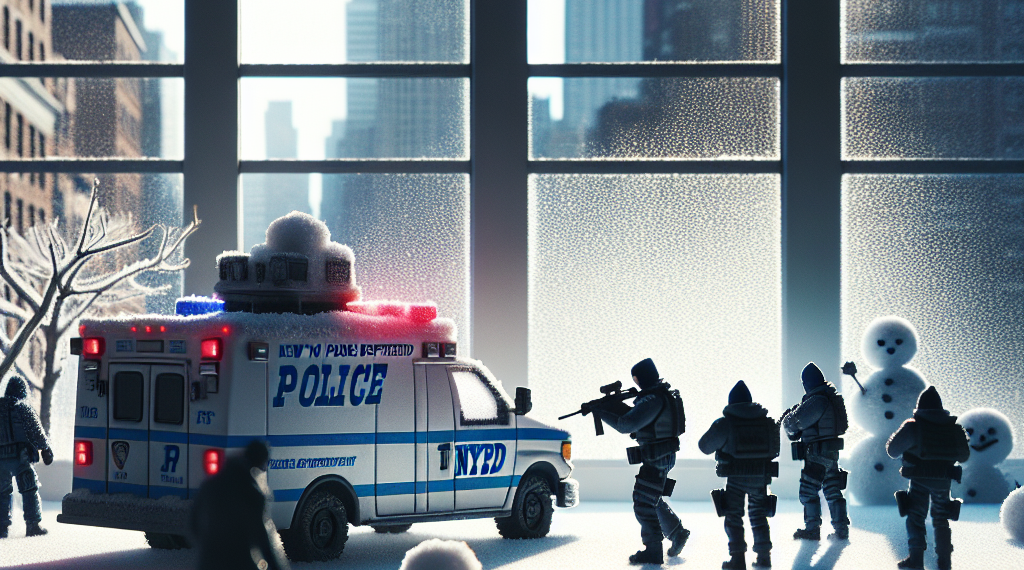 La Policía de Nueva York investiga una multitudinaria pelea de bolas de nieve después de que varios agentes fueran acribillados