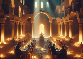 Cena en medio de los escombros: Gaza vive su primer Ramadán tras el frágil alto el fuego