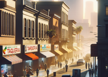 Taquerías, barberías y tiendas, los negocios que llegaron al Super Bowl con Bad Bunny