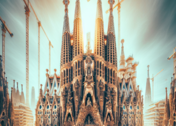 Sagrada Familia’s Central Tower Reaches Completion
