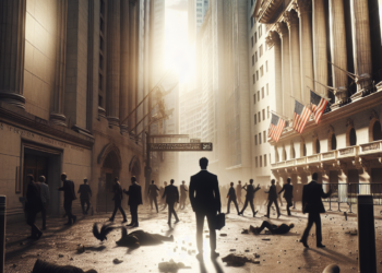 Wall Street cae con fuerza por anuncio de Donald Trump sobre arancel de 15%