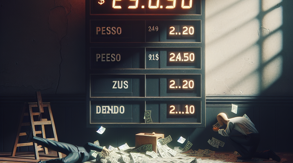 Peso mexicano se deprecia ante dólar fortalecido; espera anuncio del Banxico