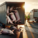 Vuelca tráiler que transportaba puercos en el Edomex