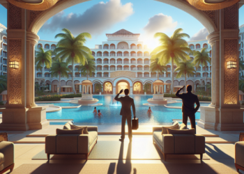 Captan a Adán Augusto en hotel de lujo en Cancún