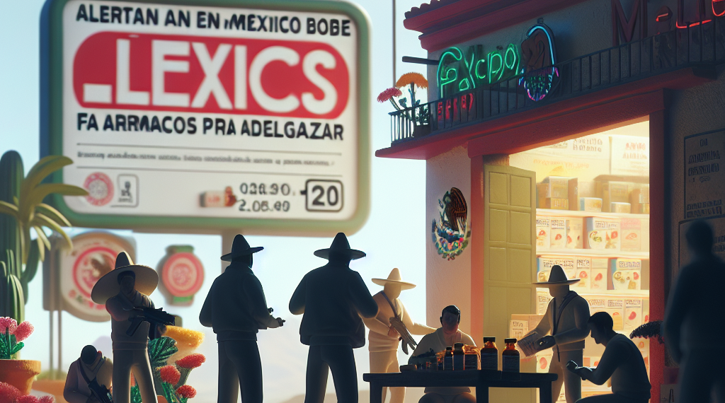 emiten alerta en México por falsificación de medicamento para bajar de peso