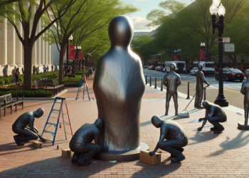 Artists Behind Removed Trump-Epstein Statue Have Placed A New One in Washington, D.C.