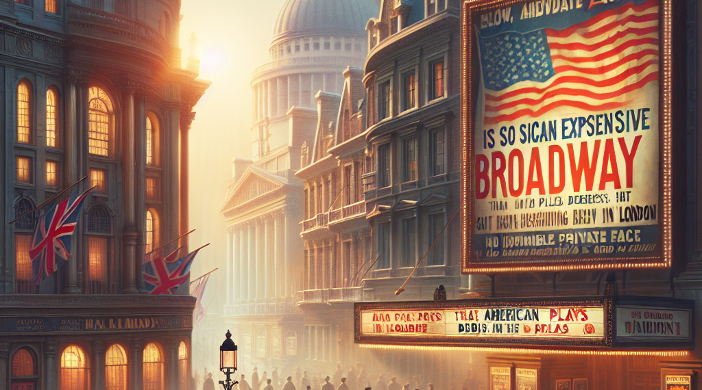Broadway Is Now So Expensive That American Plays Are Debuting In London Instead