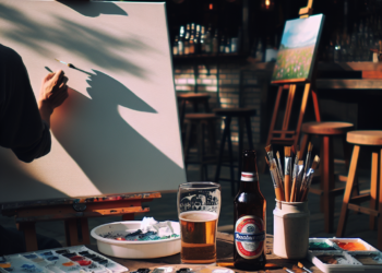Beer With a Painter: Hilary Harkness