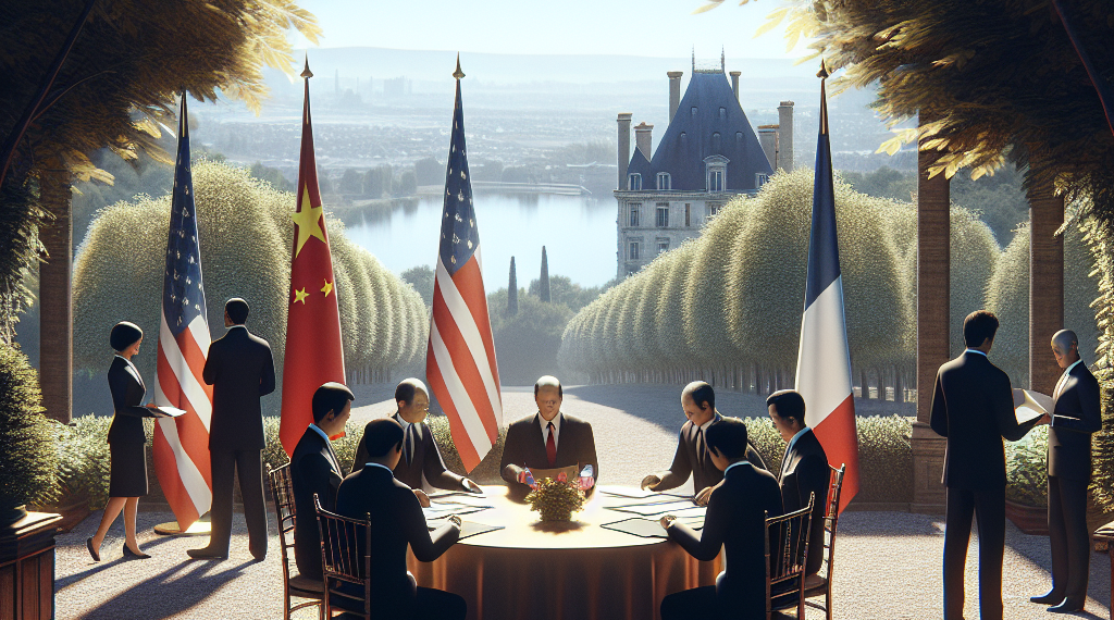 China y Estados Unidos se reúnen en Francia para negociaciones comerciales