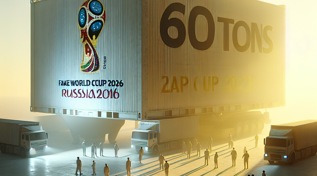 Decomisan más de 60 toneladas de mercancía pirata del Mundial 2026 en Tepito