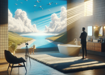 New Protest Art Lampoons Trump's Gaudy Bathroom Redesign