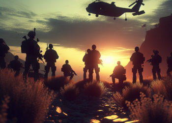 Participa Guardia Estatal en banderazo de operativo “Heroínas y Héroes Paisanos” en Nuevo Laredo