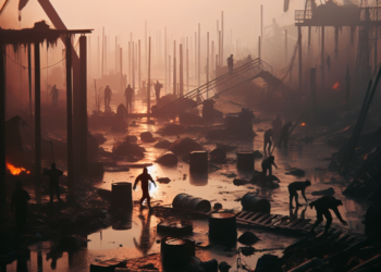 Las terribles consecuencias del derrame de petróleo en las costas de Veracruz