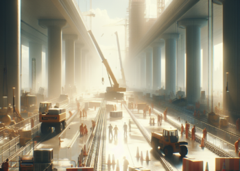 Accidente en la construcción de la Línea 4 del Metro en Monterrey 