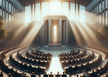 Intervención de la secretaria de Gobernación, Rosa Icela Rodríguez, durante la Conferencia del Pueblo