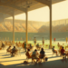 Jonas Wood Debuts New Tennis Court Paintings in Los Angeles