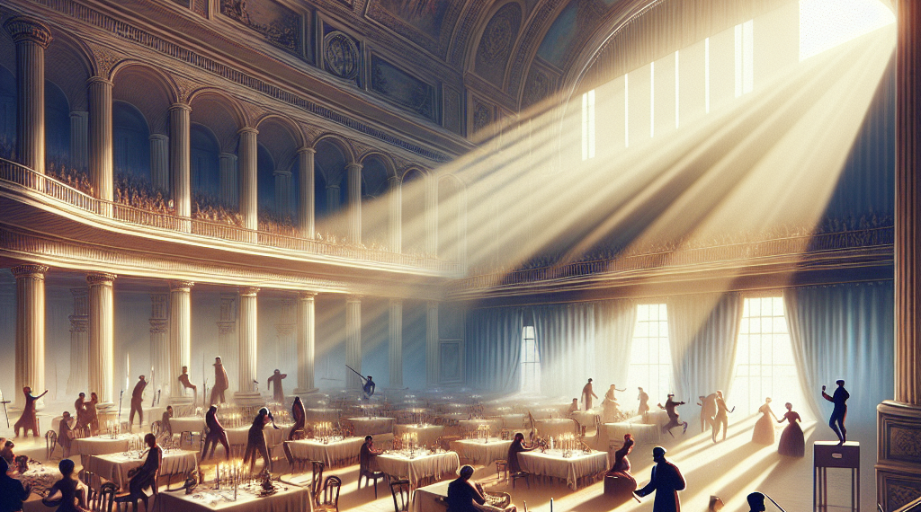 Raehann Bryce-Davis, as the Lover, sings during the final rehearsal for the Boston Lyric Opera production of “The Song of the Earth” being performed at the new BLO theater space at Midway Studios in Fort Point. (Jesse Costa/WBUR)