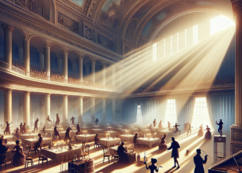 Raehann Bryce-Davis, as the Lover, sings during the final rehearsal for the Boston Lyric Opera production of “The Song of the Earth” being performed at the new BLO theater space at Midway Studios in Fort Point. (Jesse Costa/WBUR)