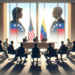 presidenta de Venezuela recibe a secretario del Interior de EU
