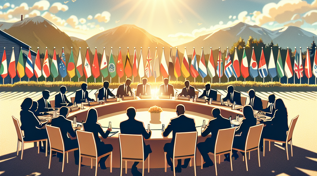 Macrón asegura que hay "consenso" en el G7 para no levantar las sanciones a Rusia