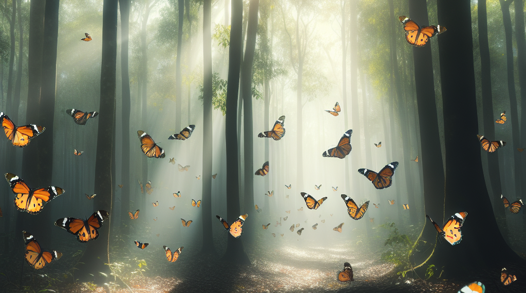 Mariposa Monarca aumenta 64% su presencia en bosques de hibernación mexicanos