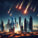 Noche de misiles sobre las torres futuristas de Dubai