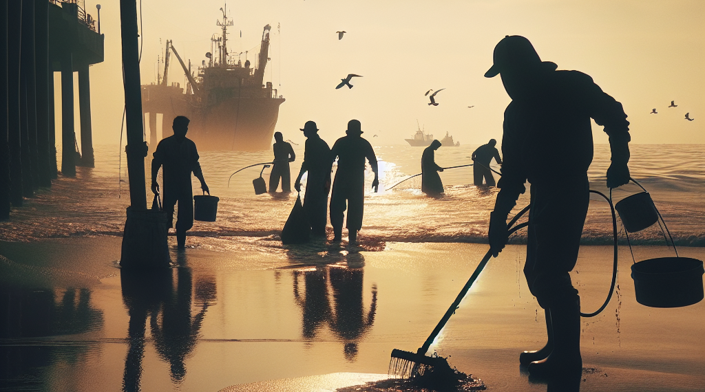 Pescadores denuncian derrame de petróleo en Veracruz y Tabasco
