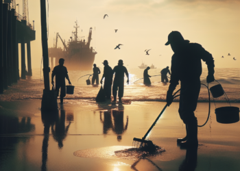 Pescadores denuncian derrame de petróleo en Veracruz y Tabasco