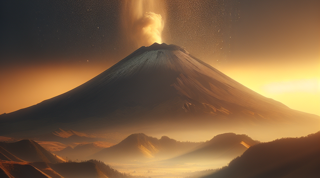 Popocatepetl se mantiene estable en Amarillo Fase 2; Cenapred prosnostica lluvia de ceniza leve