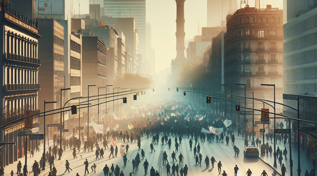 Inicia primavera en CDMX con marchas y bloqueos