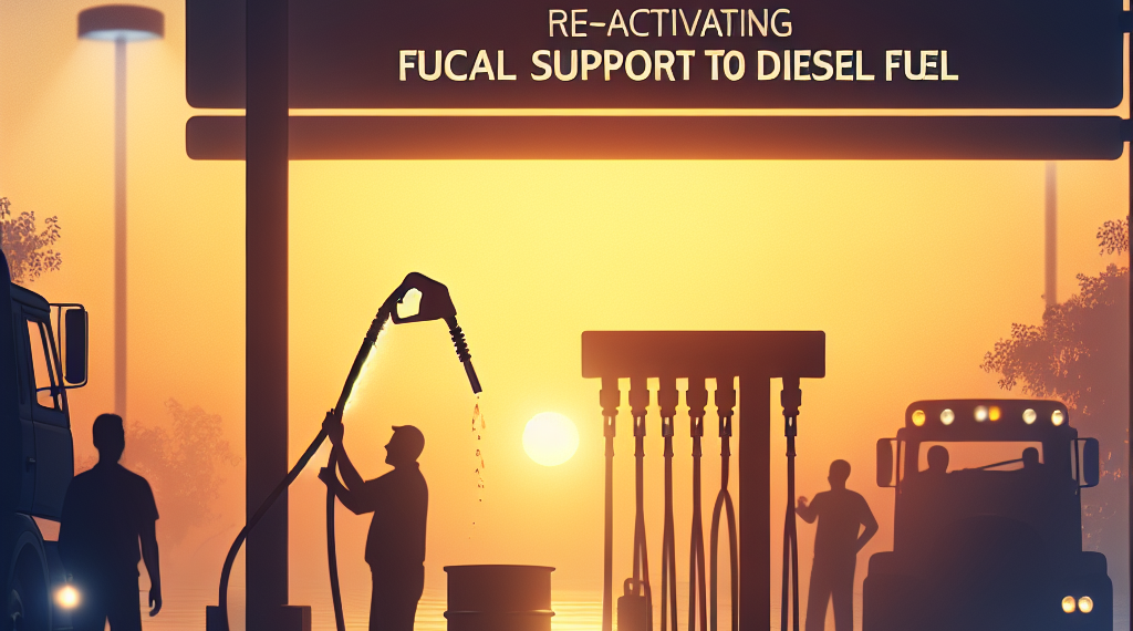 Reactivan estímulo fiscal al diésel tras alza en su precio
