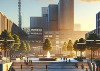 A man with blonde hair.