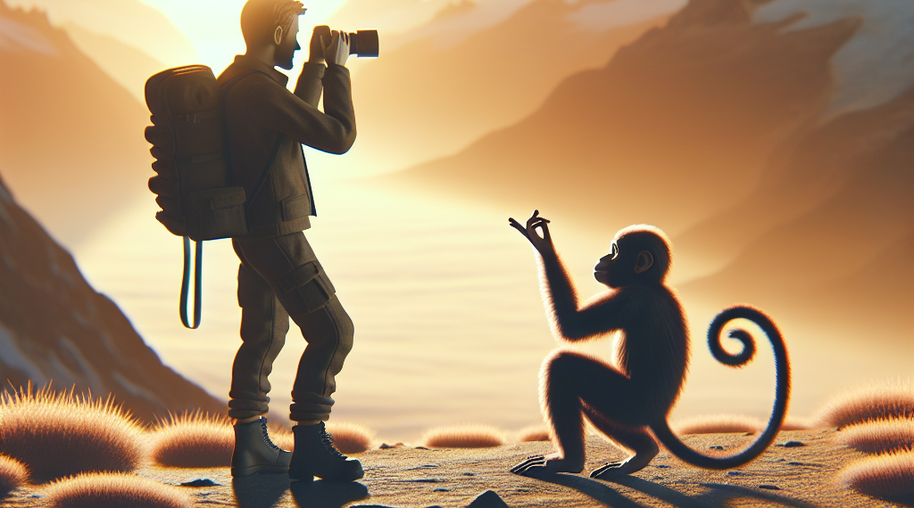 Paul Zelevansky’s Absurdist Tale of ‘Monkey & Man’ | Straight Up