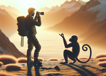 Paul Zelevansky’s Absurdist Tale of ‘Monkey & Man’ | Straight Up