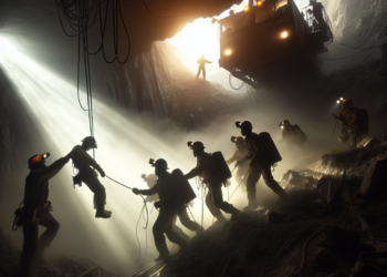 Rescatan con vida a uno de cuatro mineros en Sinaloa