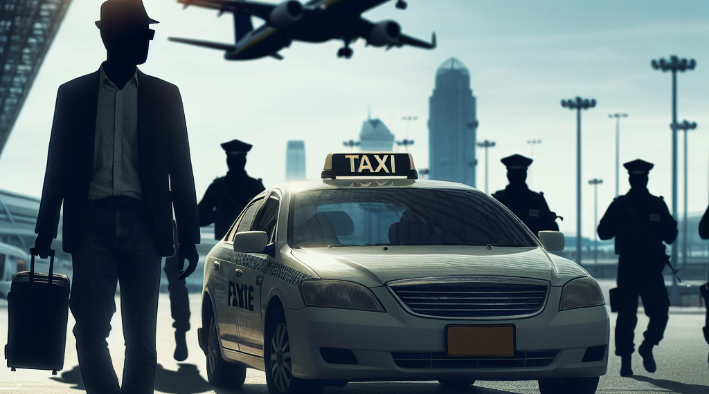 Taxistas bloquean el AICM; SSC apoya a usuarios para alcanzar sus vuelos