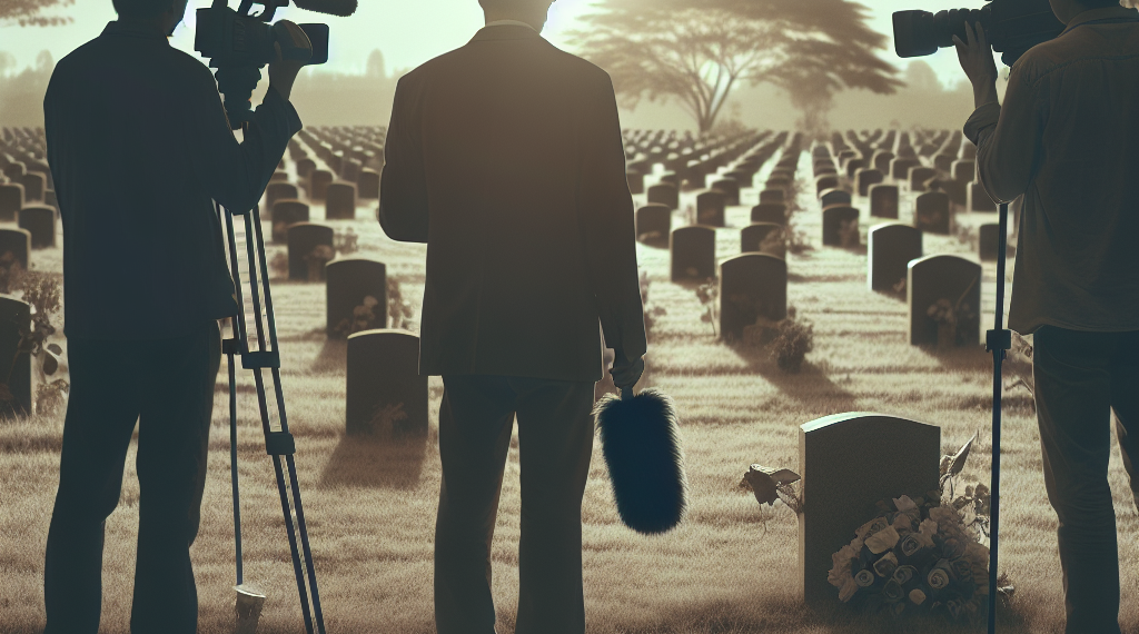 Los tres periodistas asesinados en el sur del Líbano, enterrados en un cementerio improvisado: "Le dijeron expresamente que le iban a matar"