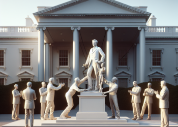Trump Has Columbus Status Installed On The White House Grounds