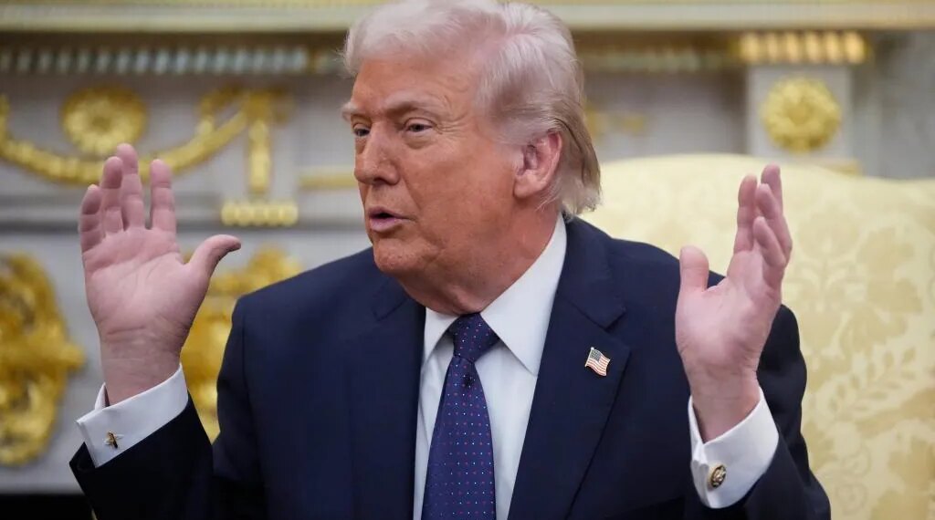 Trump asegura que bombardeó Irán porque "ellos iban a atacar primero, estoy convencido"