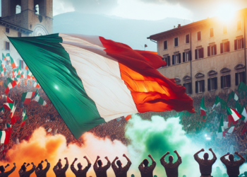 Así se vivió el espectacular himno de Italia en Bérgamo