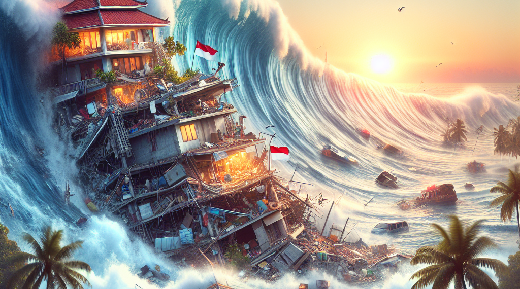 Emiten alerta de tsunami tras terremoto de magnitud 7.4 frente a costa de Indonesia