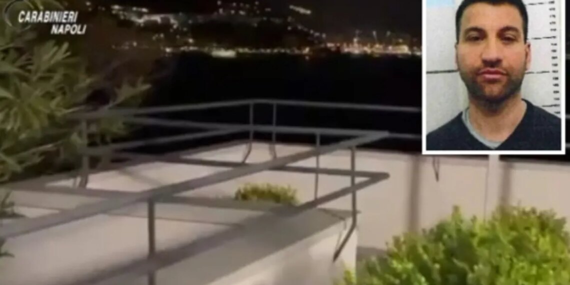 Detienen al capo de la mafia Roberto Mazzarella, uno de los fugitivos más peligrosos de Italia, en una villa de lujo de la costa amalfitana
