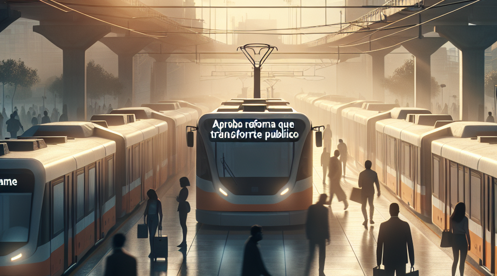 aprueban reforma que obliga a aplicar un cambio importante en el transporte público