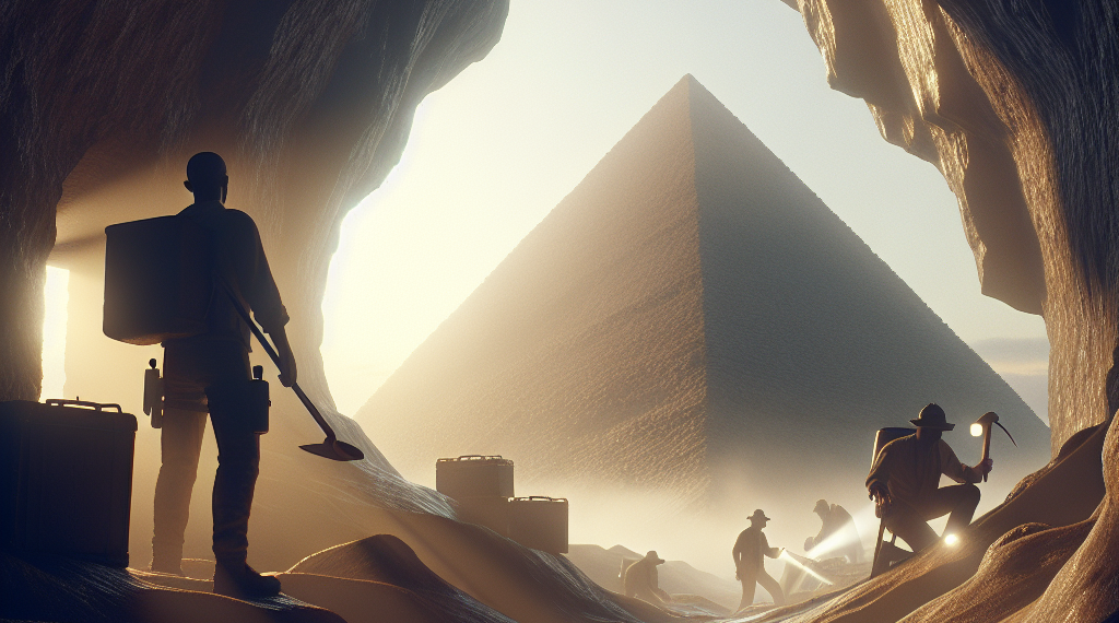 Archaeologists Discover Secret Chambers in one of Egypt's Pyramids of Giza