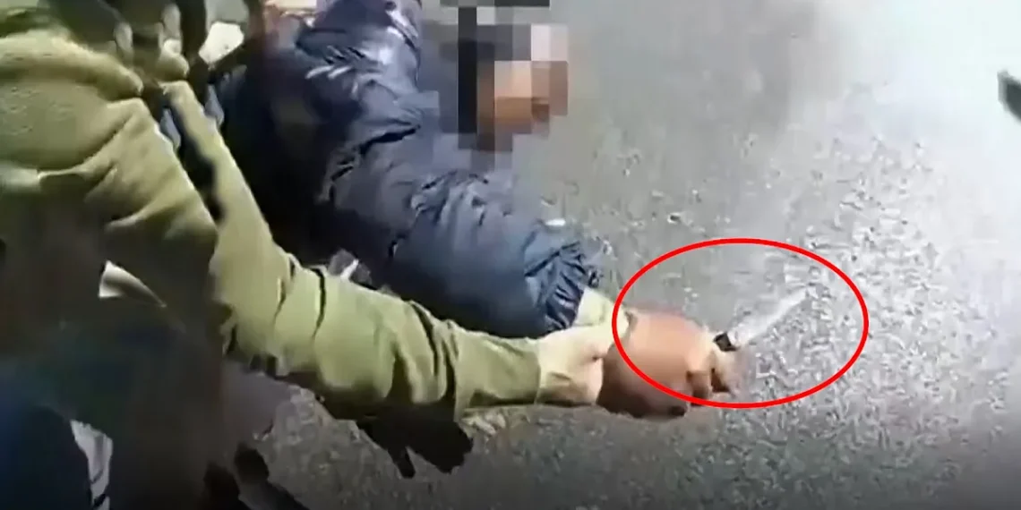 Así capturaron al autor del apuñalamiento a dos judíos en Londres: "¡Tira el cuchillo!"