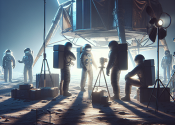 Astronautas a bordo del cohete para histórico lanzamiento a la Luna de Artemis II