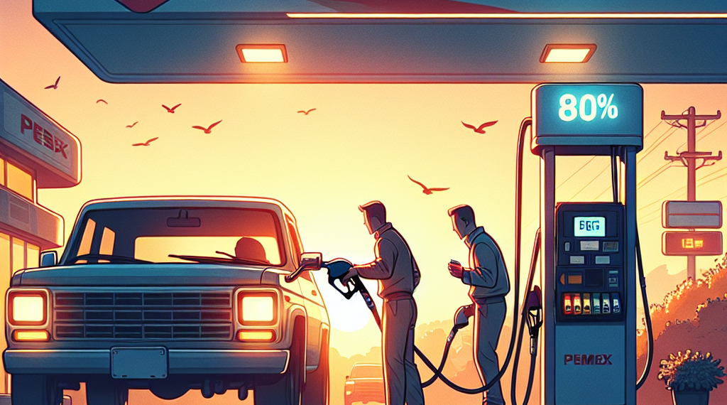 Producción de diésel de Pemex creció 80%