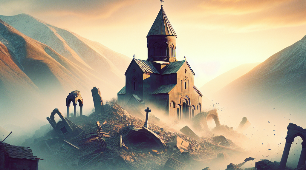 Azerbaijan Destroys Armenian Holy Mother of God Church in Artsakh