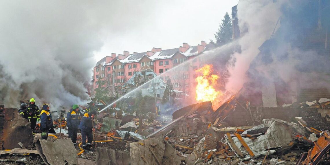 Ataques rusos dejan 16 muertos en toda Ucrania en el peor ataque de 2026